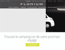 Tablet Screenshot of florium.fr